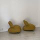 Lot 2 fauteuils Pallone Leolux par Roy de Scheemaker.