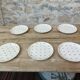 Six assiettes à dessert Gien