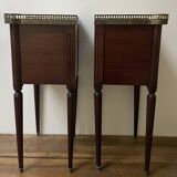 Pair of Louis XVI Style Bedside Tables