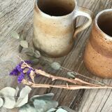 Set of 3 sandstone cups