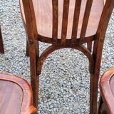 Set of 5 Stella bistro chairs from the 50s