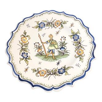 Moustiers plate