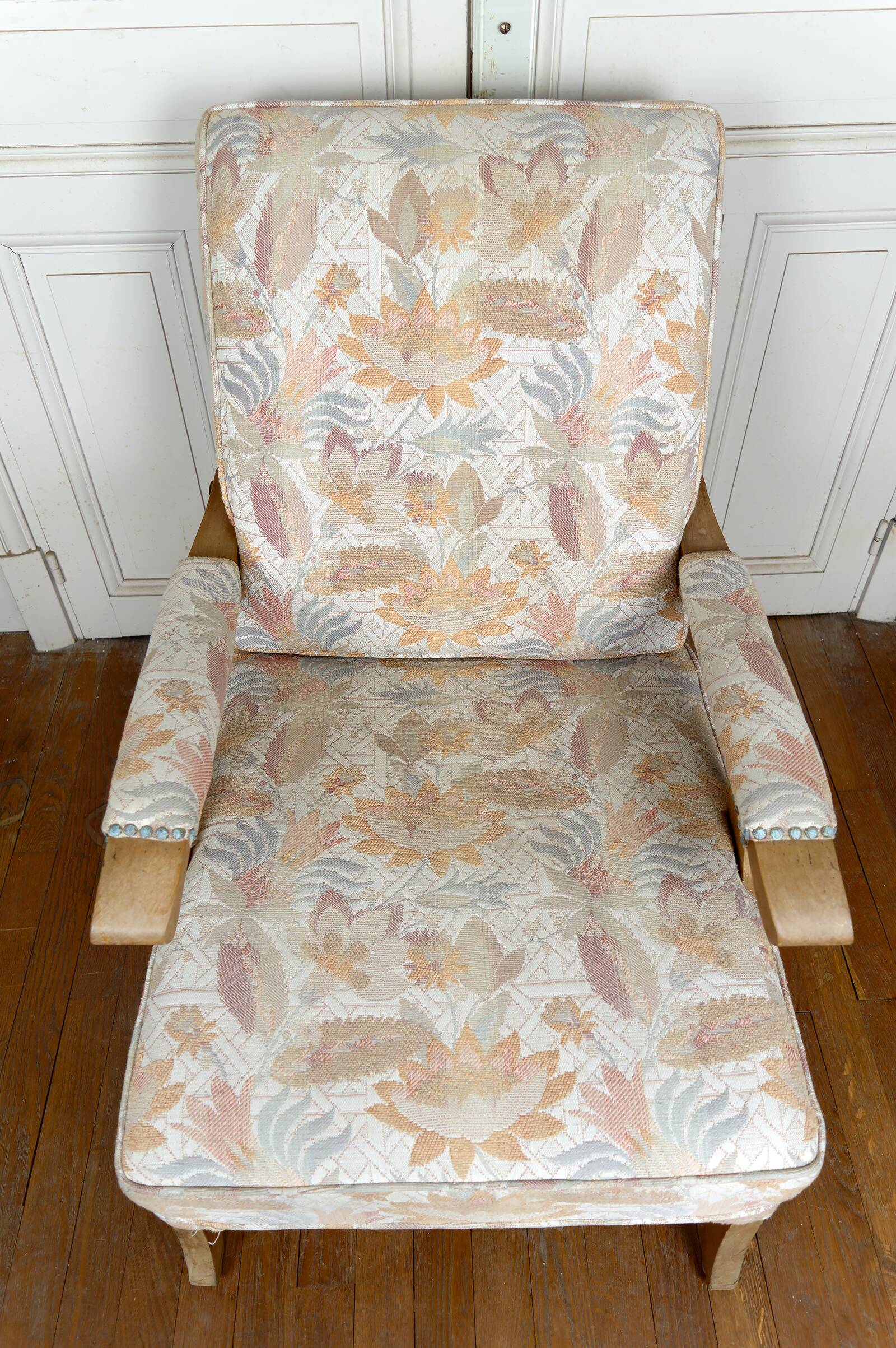 Paire d'Importants Fauteuils Réglables, Design Français, Circa 1950