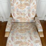 Pair of Important Adjustable Armchairs, French Design, Circa 1950