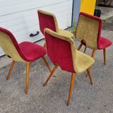 4 Miroslav Navratil chairs from 1970