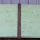 Art deco wall coat holder