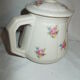 Vintage cream teapot coffee maker