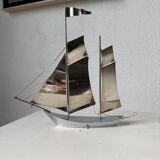 Stainless steel boat from the 1980s.