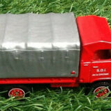 Miniature Car Firefighter (1973) Truck Simca Unic S.U.M.B 4X4 Solido
