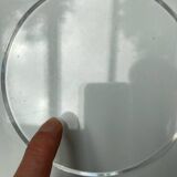Vintage 70s Italian plexiglass ice bucket