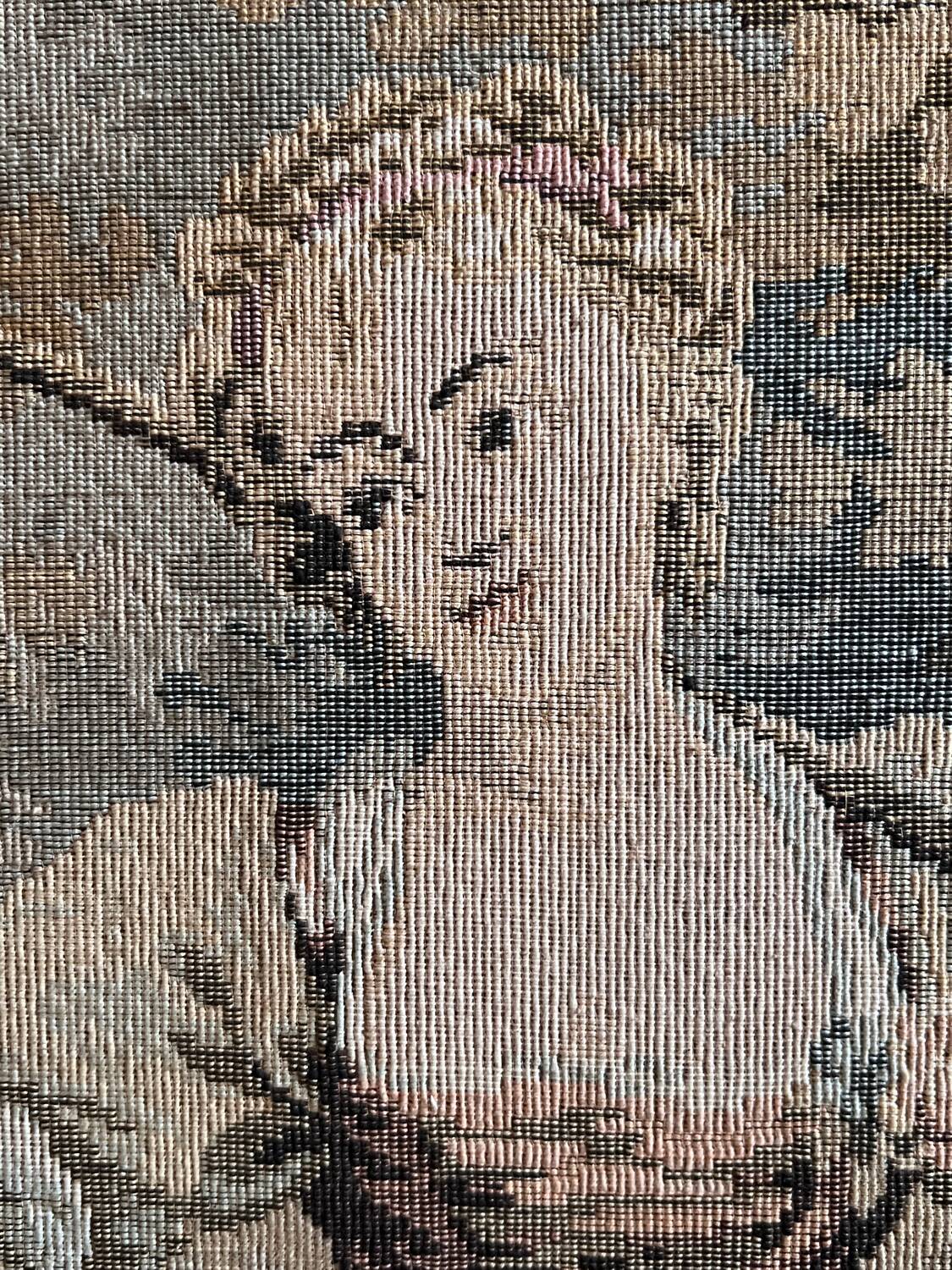 Vintage Framed Wall Tapestry