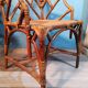 Bamboo armchair & canning 1900s