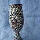 vVerre pot laque vietnam thanthley shell Asian decoration