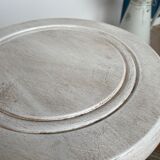 Patinated white tripod