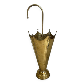 Porte-parapluie vintage en laiton