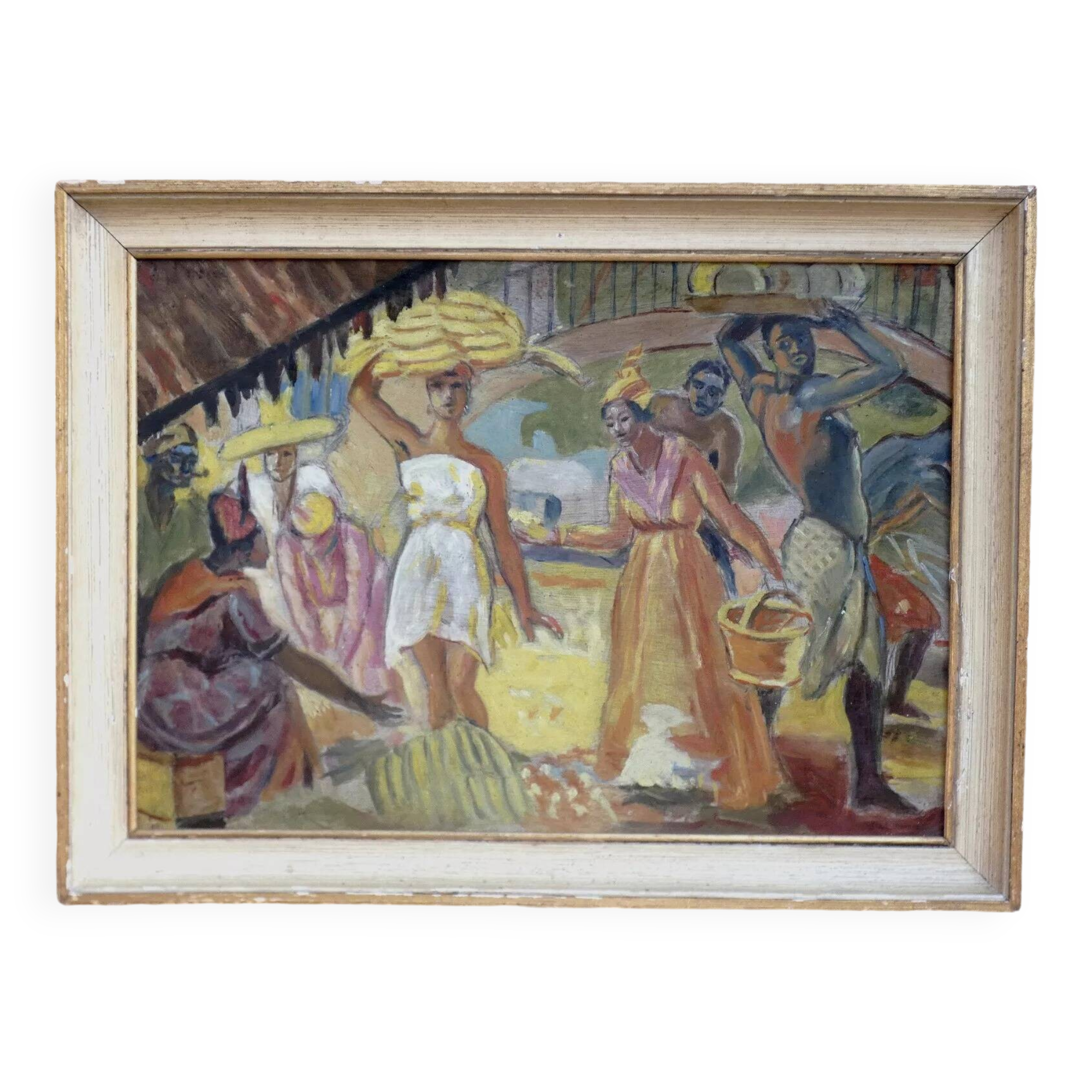 Peinture à grande échelle du marché des produits