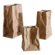 Set of Three Finnish Mid Century Tapio Wirkkala "Paper Bag" Vases, 1970s