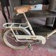 Foldable children's bike cicli motorcycle gypsy white vintage years 70