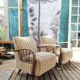 Paire de fauteuils Art Déco