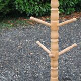 Wooden coat rack