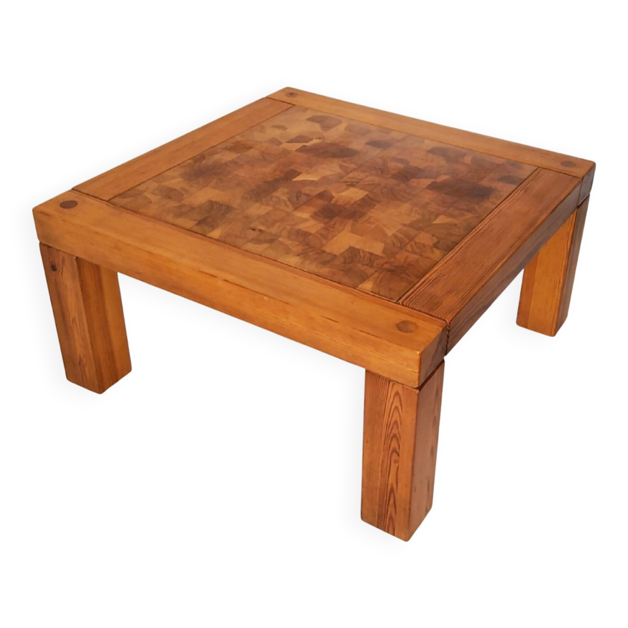 Square Coffee Table by Jacob Kielland Brandt - 1970s