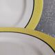 Eight dessert plates from Salins service "Menton" 50s