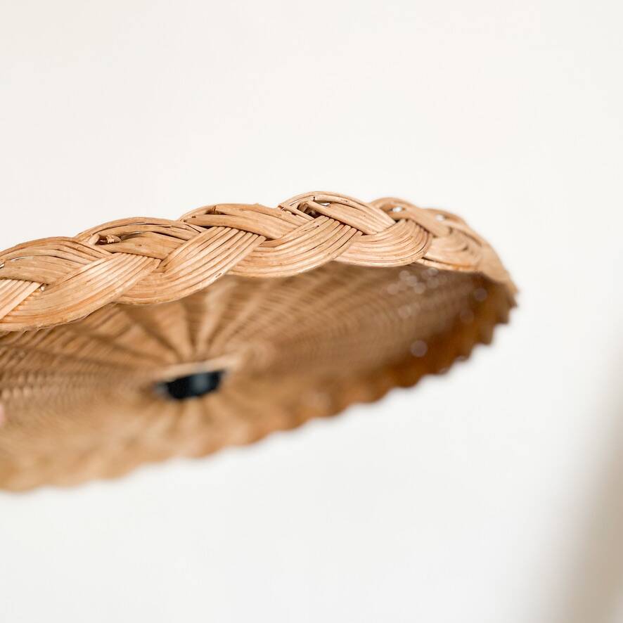 Rattan pendant light