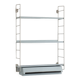 Compact tomado shelf with drawer