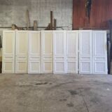 Old set of 8 cupboard doors