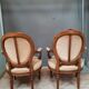 Paire de fauteuils style Louis XVI