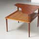 Minerva corner table by  Peter Hvidt & Orla Mølgaard-Nielsen for France & Søn, Denmark 1950’s