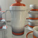 Vintage West Germany Bavaria porcelain coffee service 70s