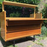 Dressing table - Chest of drawers by Joseph André Motte, Charron edition, 1954
