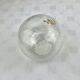 Small vintage glass ball vase Glashütte Rheinpfalz