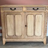 Parisian sideboard in raw wood