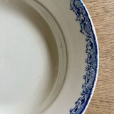 Set of 6 Fontanges Sarreguemines soup plates