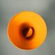 Ensemble de tabourets et table Space Age – Plastique orange et blanc, style italien vintage.