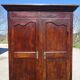 Armoire Louis Philippe en noyer massif