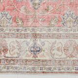 7x10 Dusty Red Persian Area Rug, 205x322Cm
