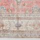 Tapis persan rouge poussiéreux 7x10, 205x322Cm
