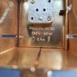 Paire de spots appliques murales loft space age années 70