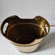 Vintage brass umbrella stand