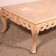 polychrome wooden coffee table