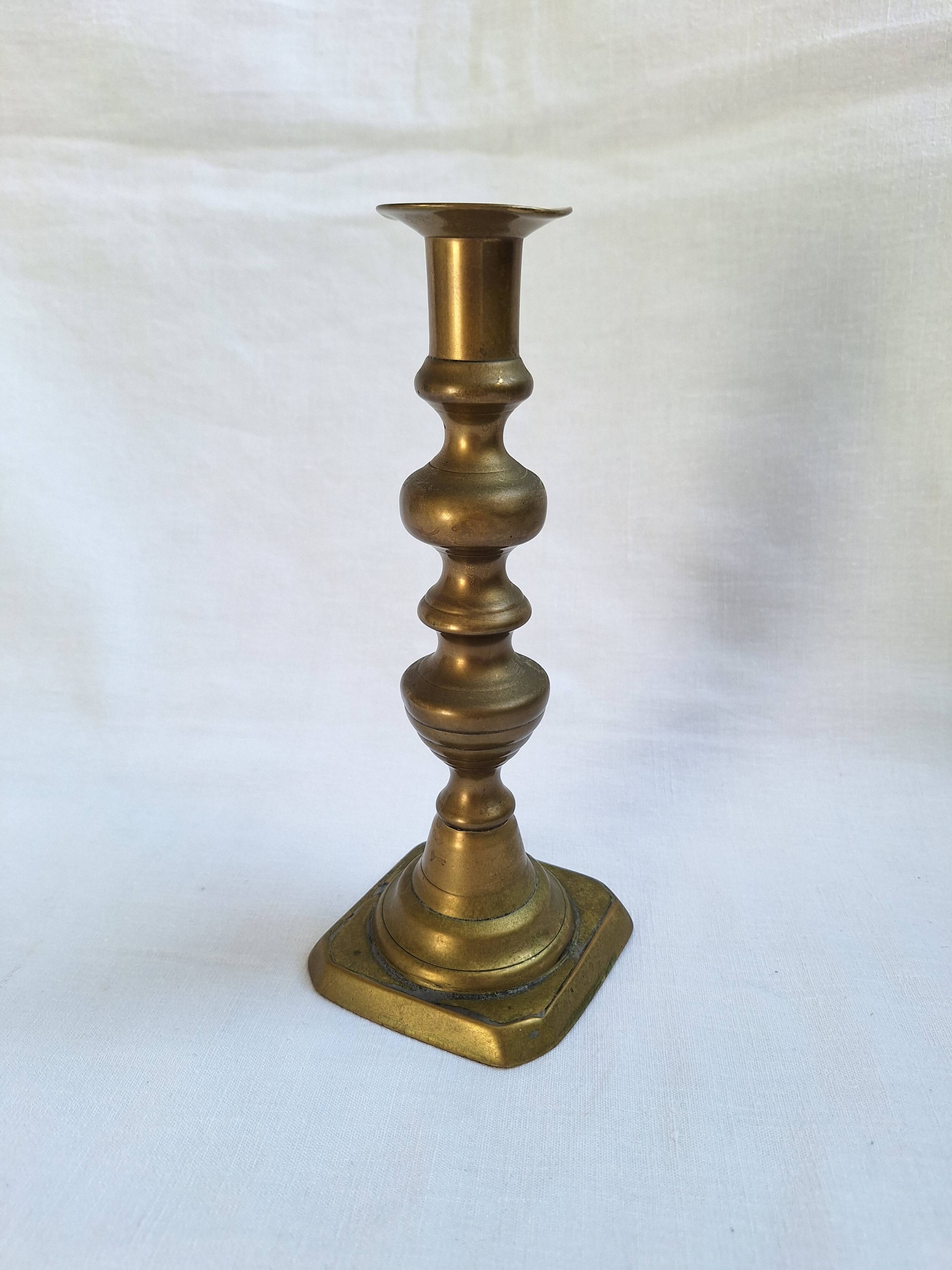 Vintage brass candle holder