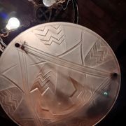 Art Deco chandelier Degué