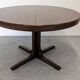 Table ronde de salle à manger extensible Baumann, France vers 1970
