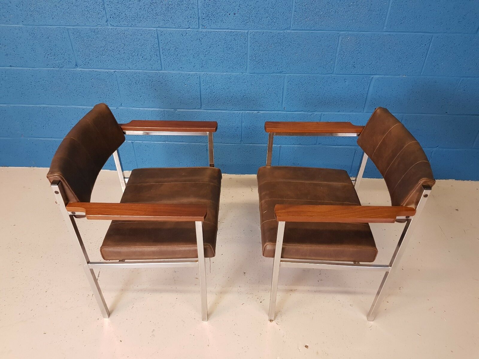 Pair of vintage armchairs, 1970s