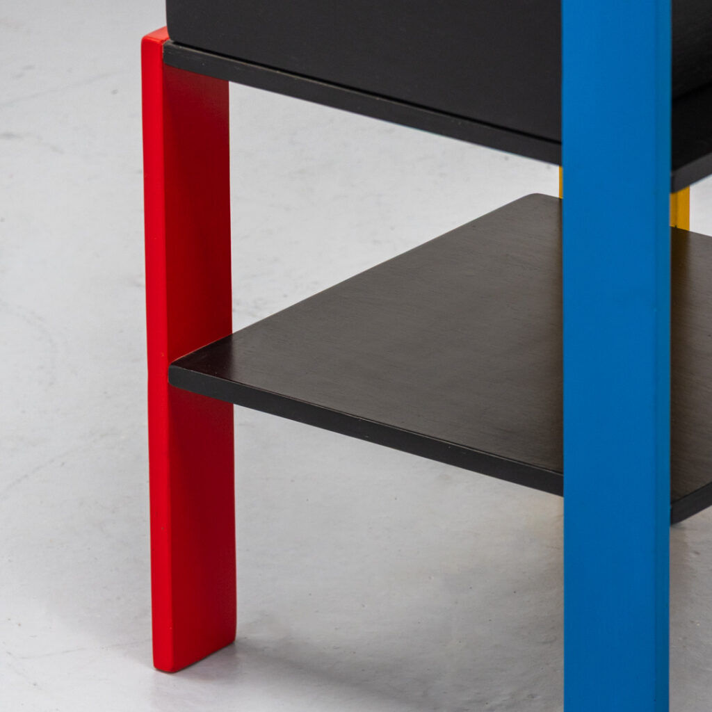 Rietveld style side table 1980s
