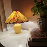 80s ceramic lamp
