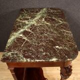 Majestueuse console époque Empire aux cygnes en acajou vers 1800-1820